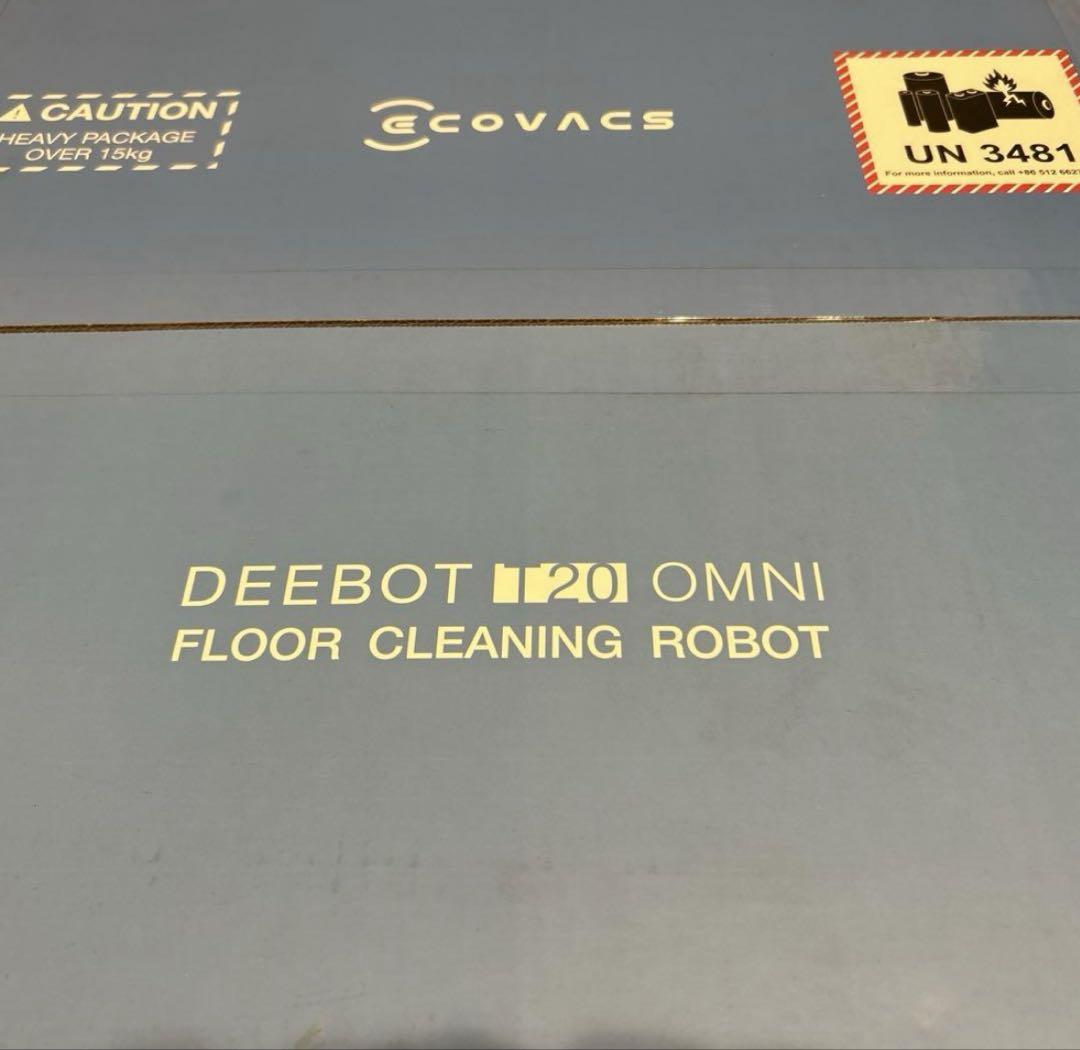 新品未開封】ECOVACS DEEBOT T20 OMNI ホワイト - メルカリ 新品未開封】ECOVACS DEEBOT T20 OMNI ホワイト - メルカリ