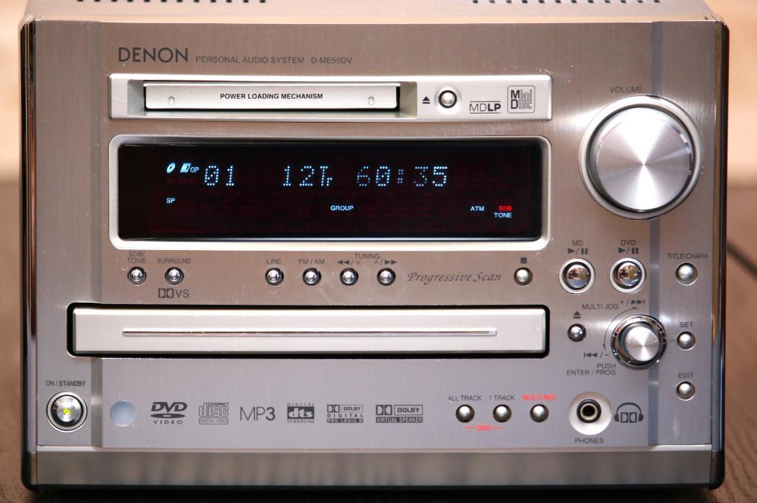 DENON D-MG35 CD/MD/TUNER/AMP　ミニコンポ 　美品 Yahoo!オークション -「denon d-mg35lt」の落札相場・落札価格