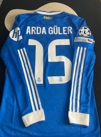 リアルマドリード ARDA GÜLER ジャージ 15番