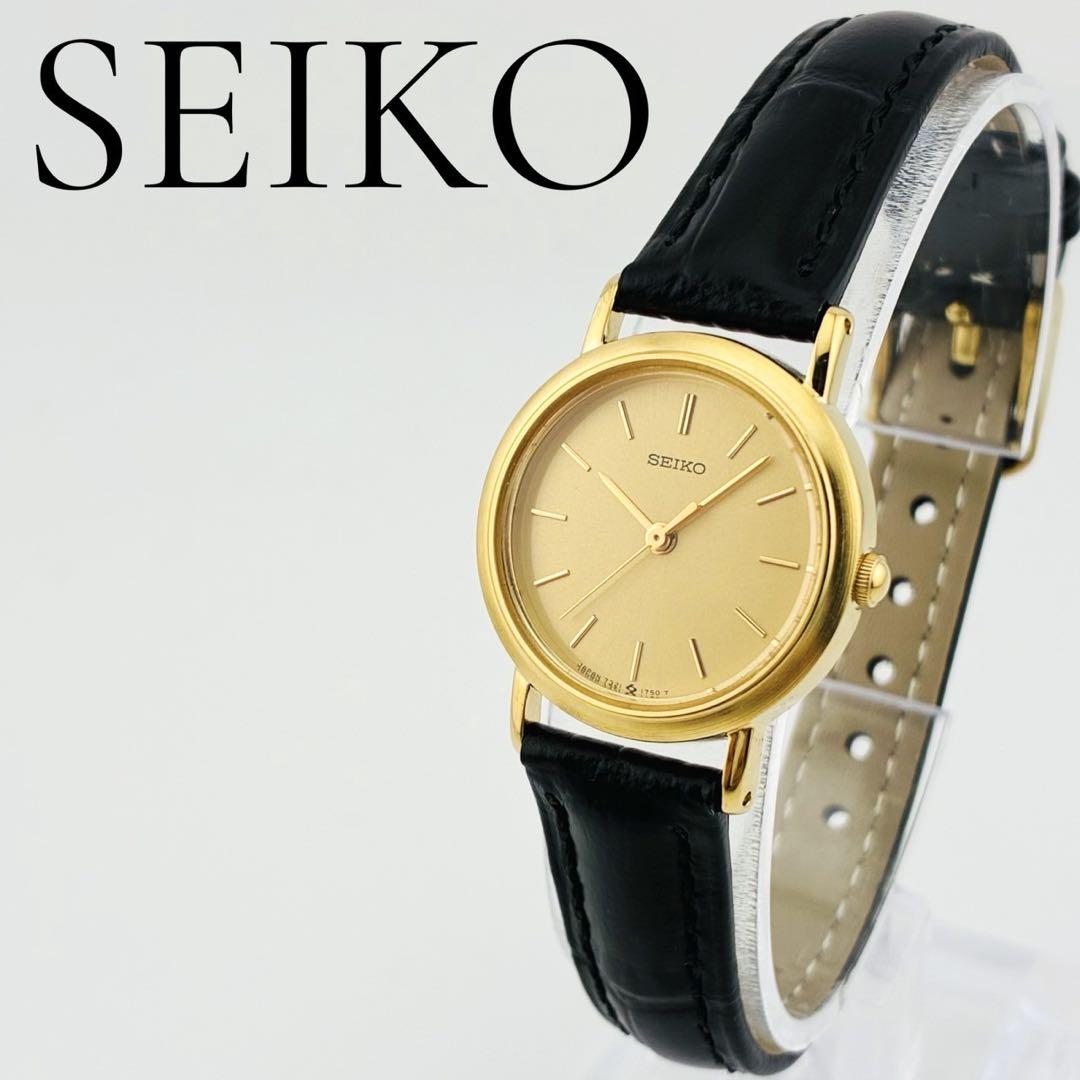 2806【希少品　美品　新品電池】SEIKO レディース腕時計　ゴールド　金色 2806【希少品 美品 新品電池】SEIKO レディース腕時計 ゴールド