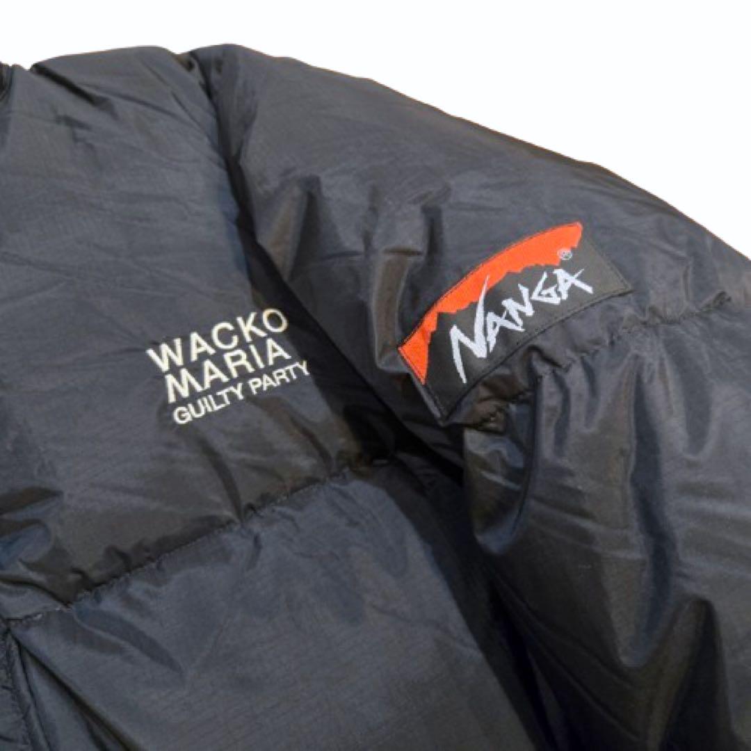 WACKO MARIA NANGA DOWNJACKET 24FW ブラック