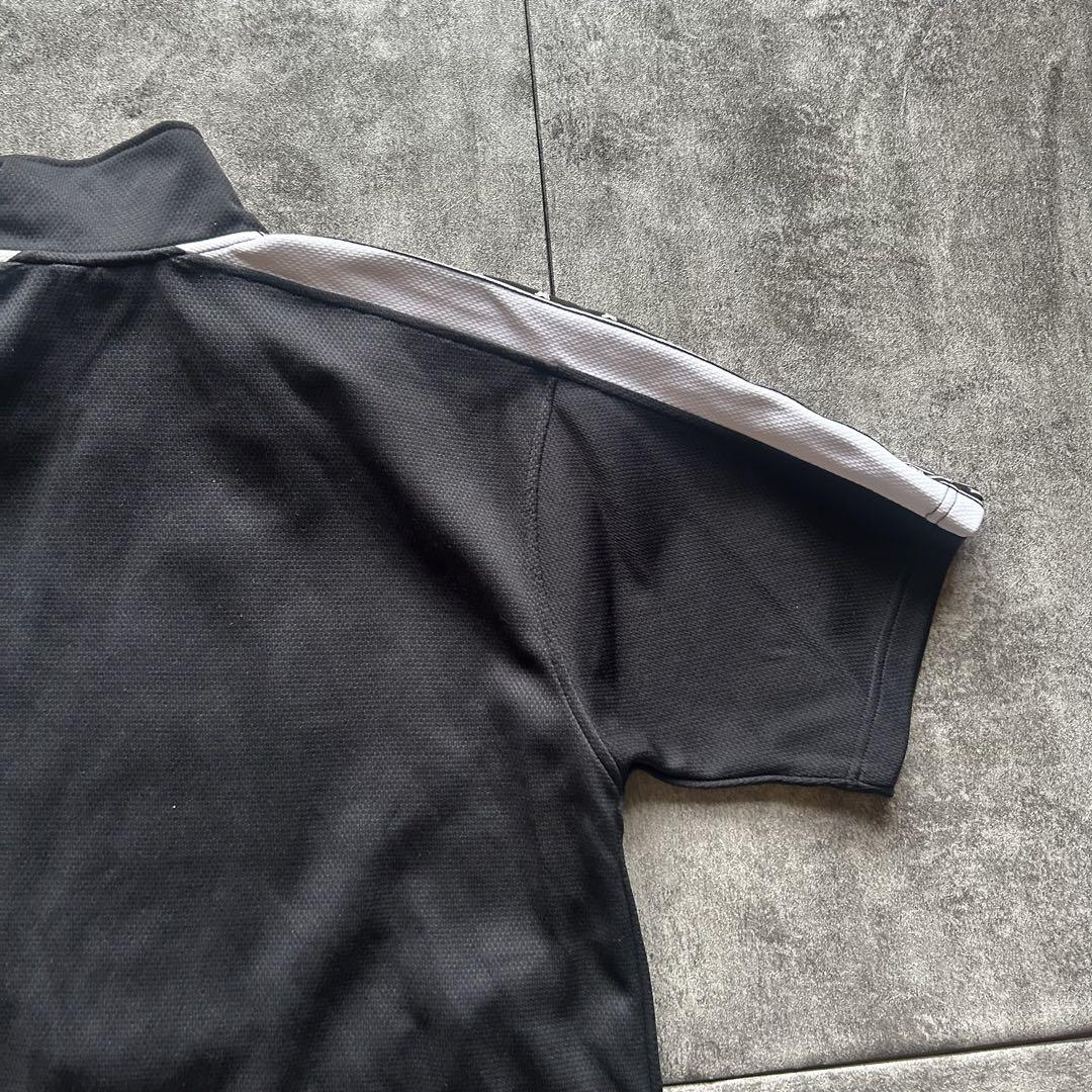 archive grunge cross half track jacket