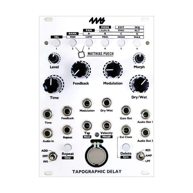 4ms tapographic delay modular synth
