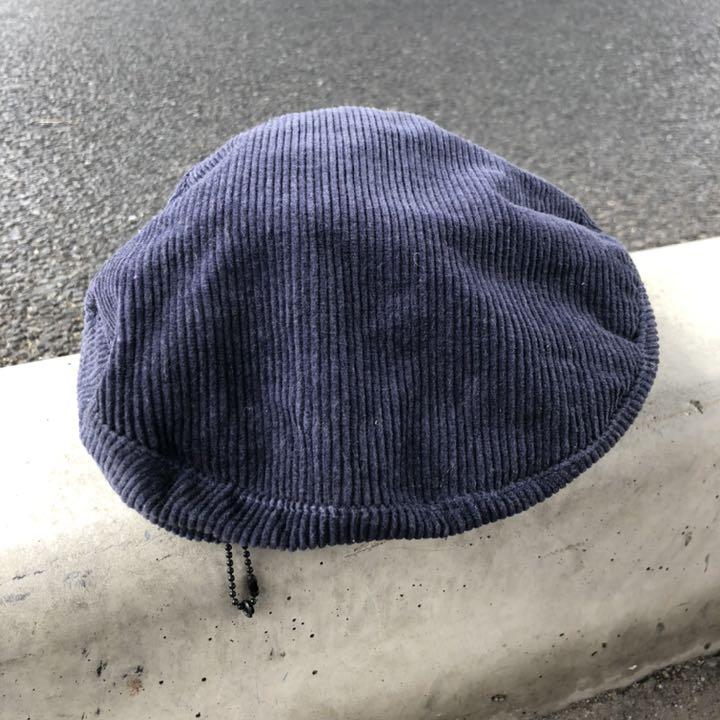 90s O‘NEILL オニール コーデュロイキャップ グレーネイビー くっきー