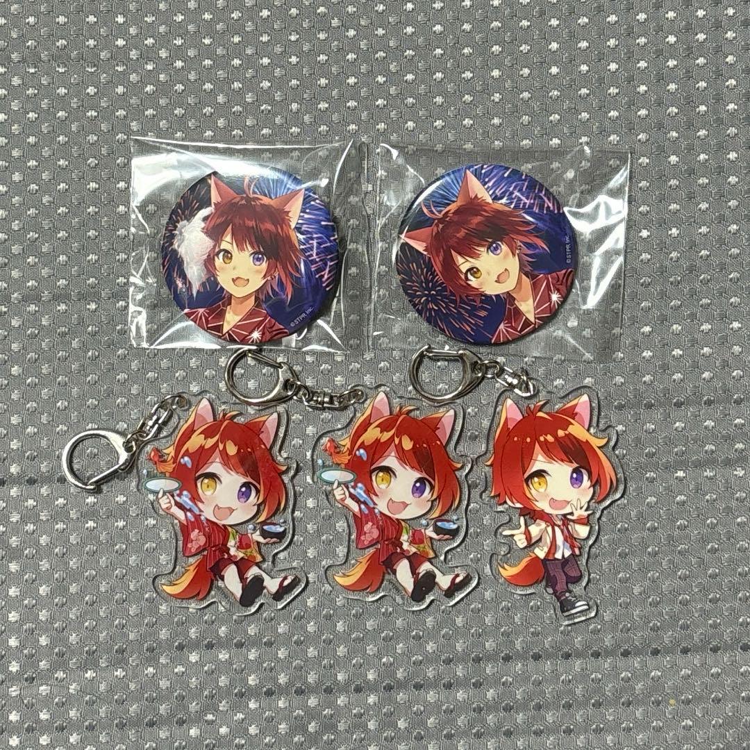 すとぷり 莉犬 アクキー・缶バッジ - メルカリ