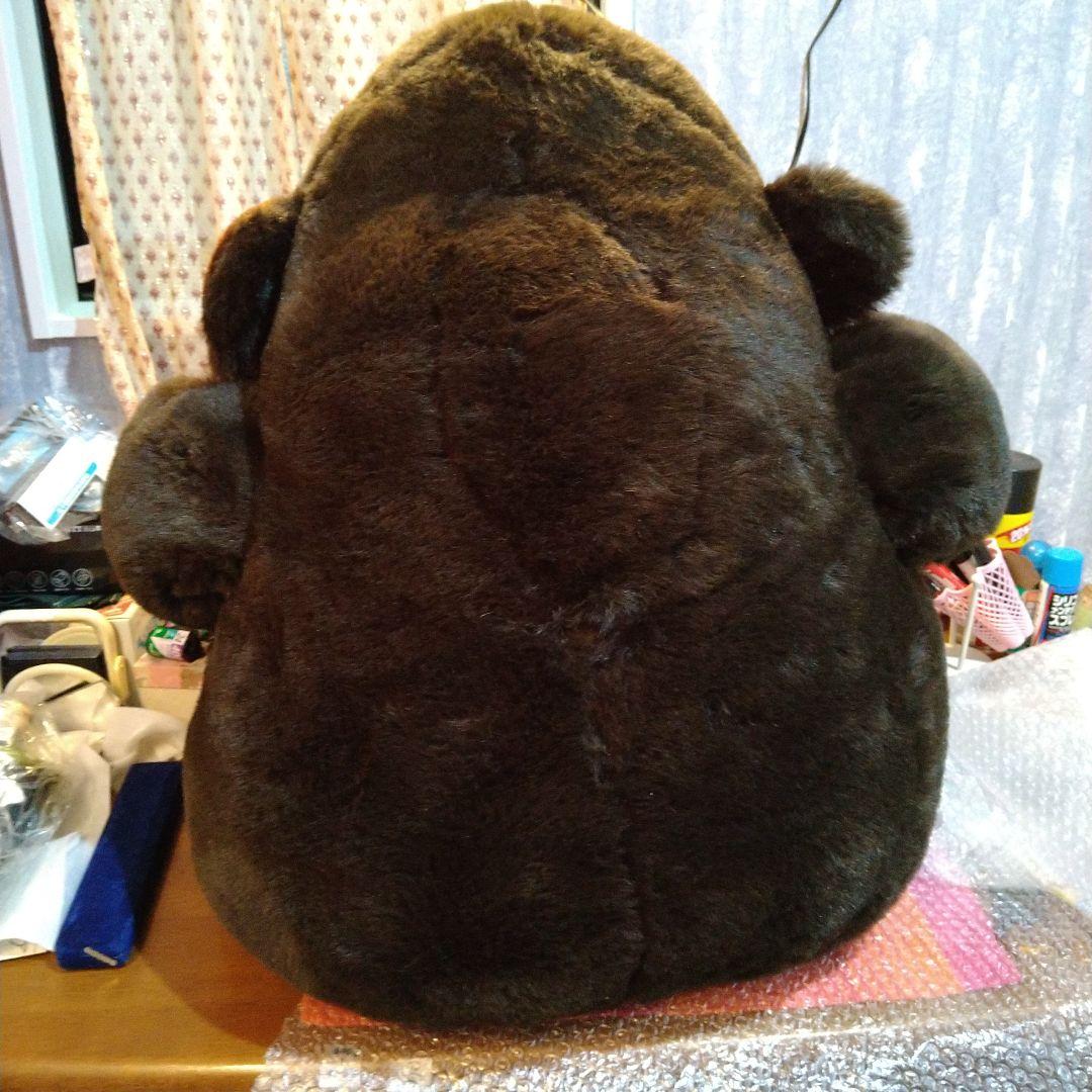 ごりちゃんです‼️‼️ブラウンゴリラぬいぐるみ　昭和レトロ　大きなゴリラ