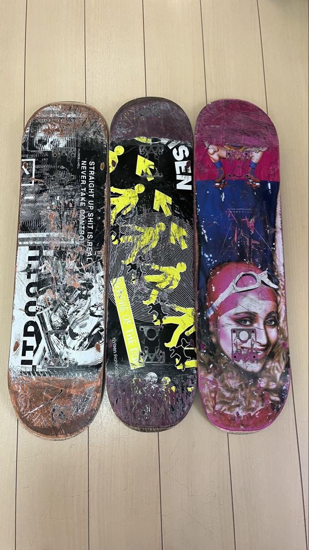 EVISEN tightboothスケートボードデッキ セット