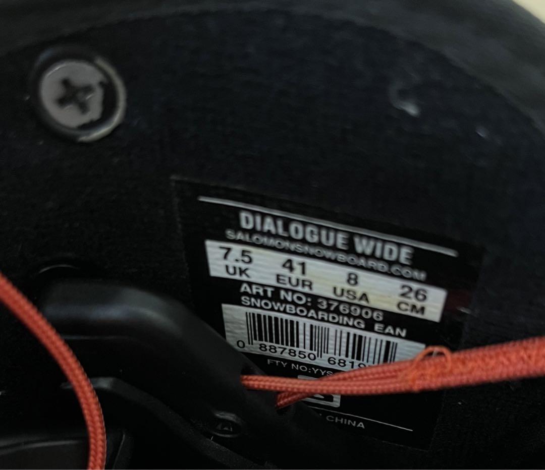 SALOMON DIALOGUE WIDE 26cm ブーツ