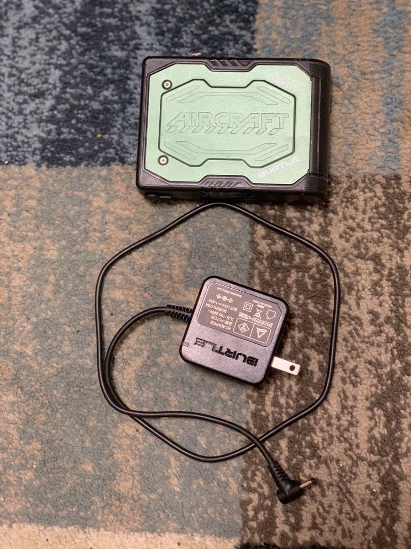 バートル　BURTLE エアークラフト　空調服AC08 AC371セット22V