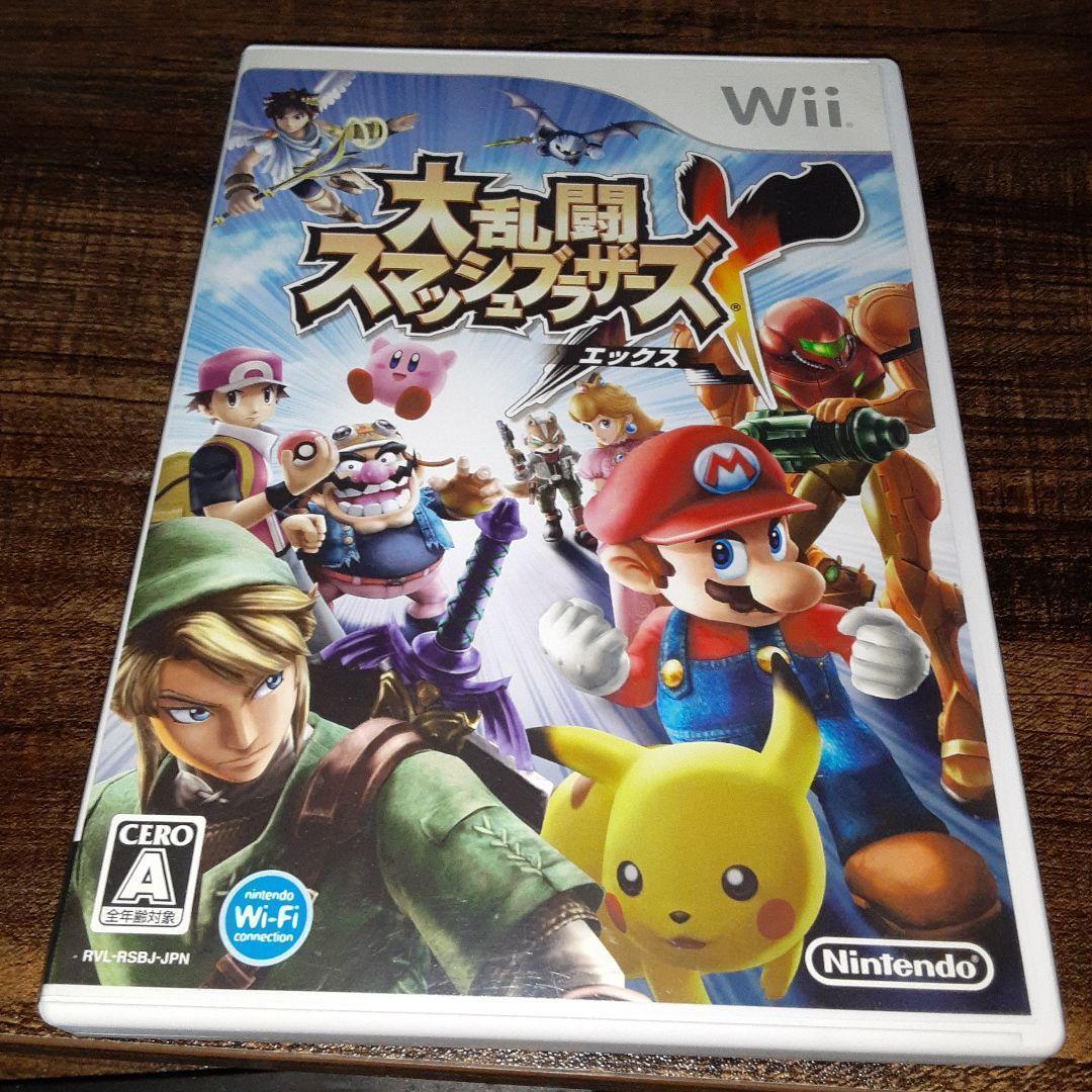 ポ69【動作確認済】大乱闘スマッシュブラザーズ X【Wii