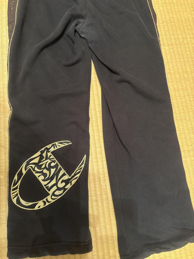 Champion チャンピオン スエット 上下セット ヒョウ柄 メンズM レア