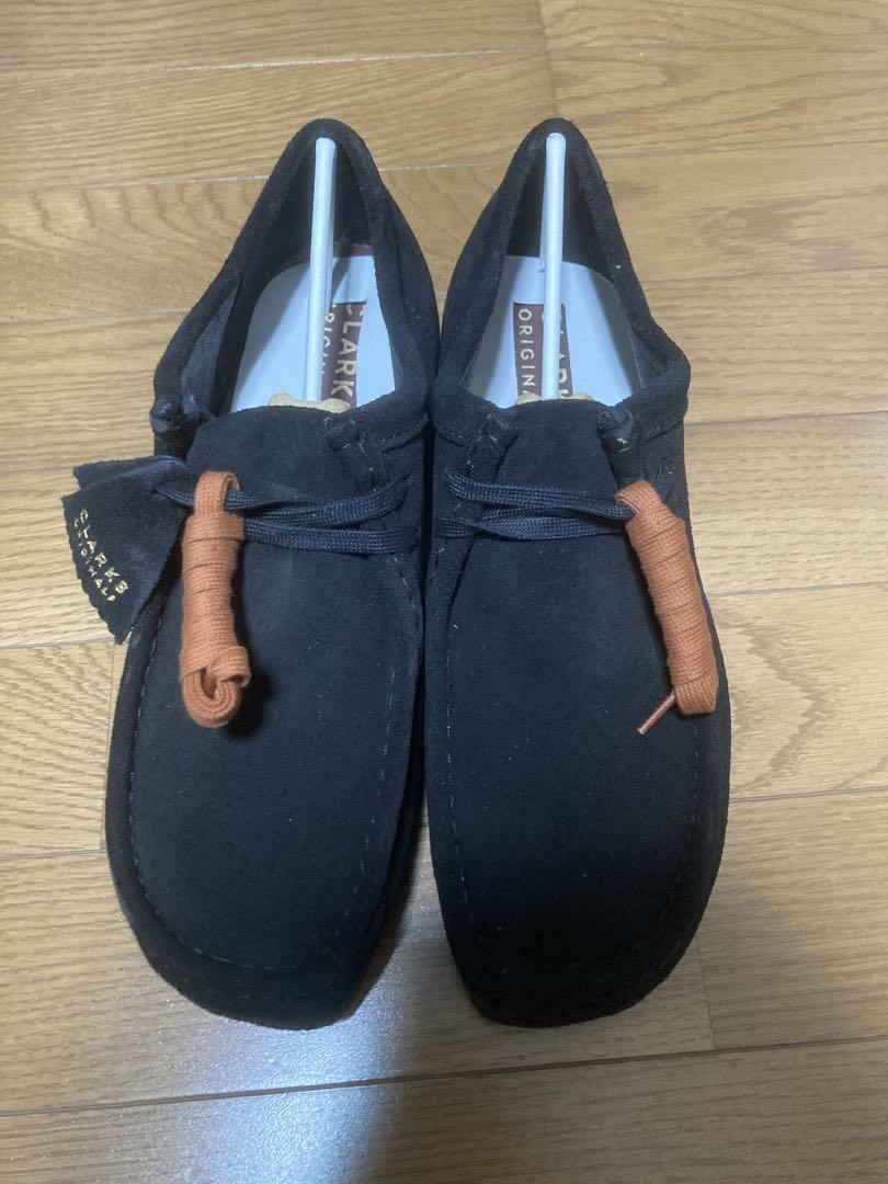 クラークス Clarks ワラビー ブラック UK8.0-26.0