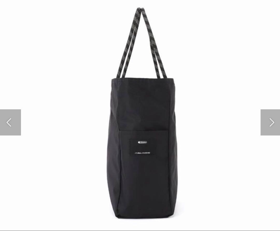 JOURNAL STANDARD × LeSportsacブラック トートバッグ