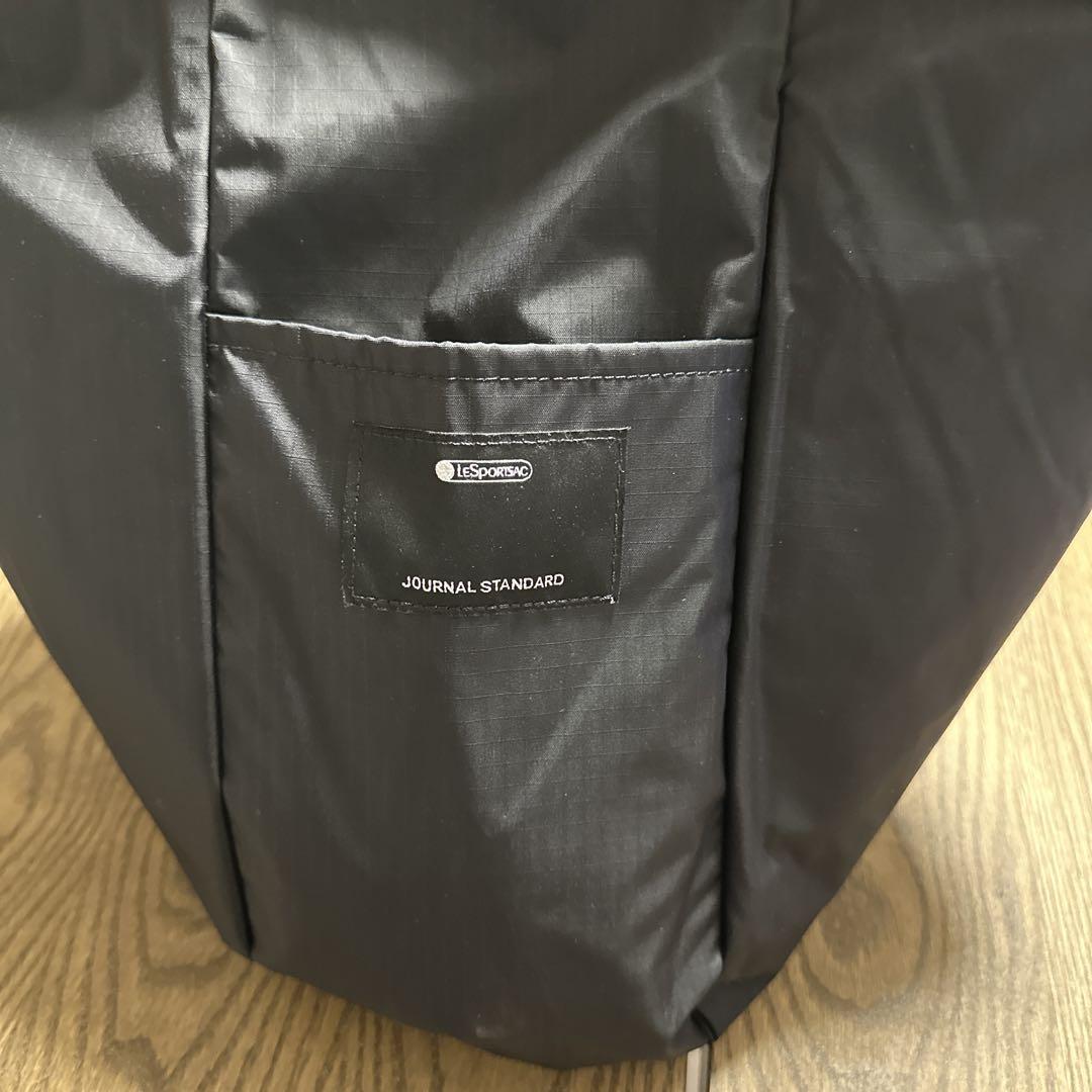JOURNAL STANDARD × LeSportsacブラック トートバッグ