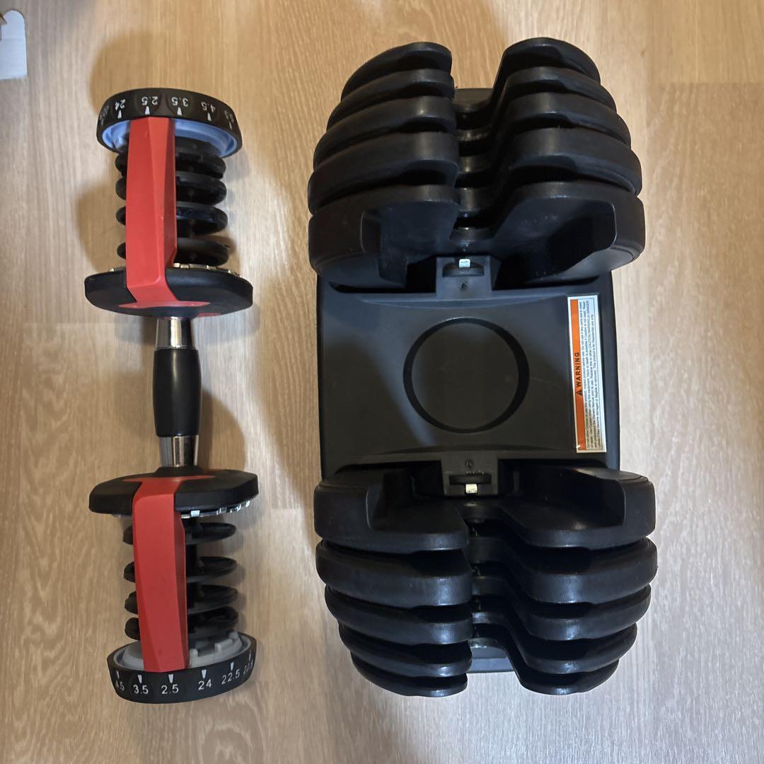 可変式ダンベル　24キロ　24kg ペア①