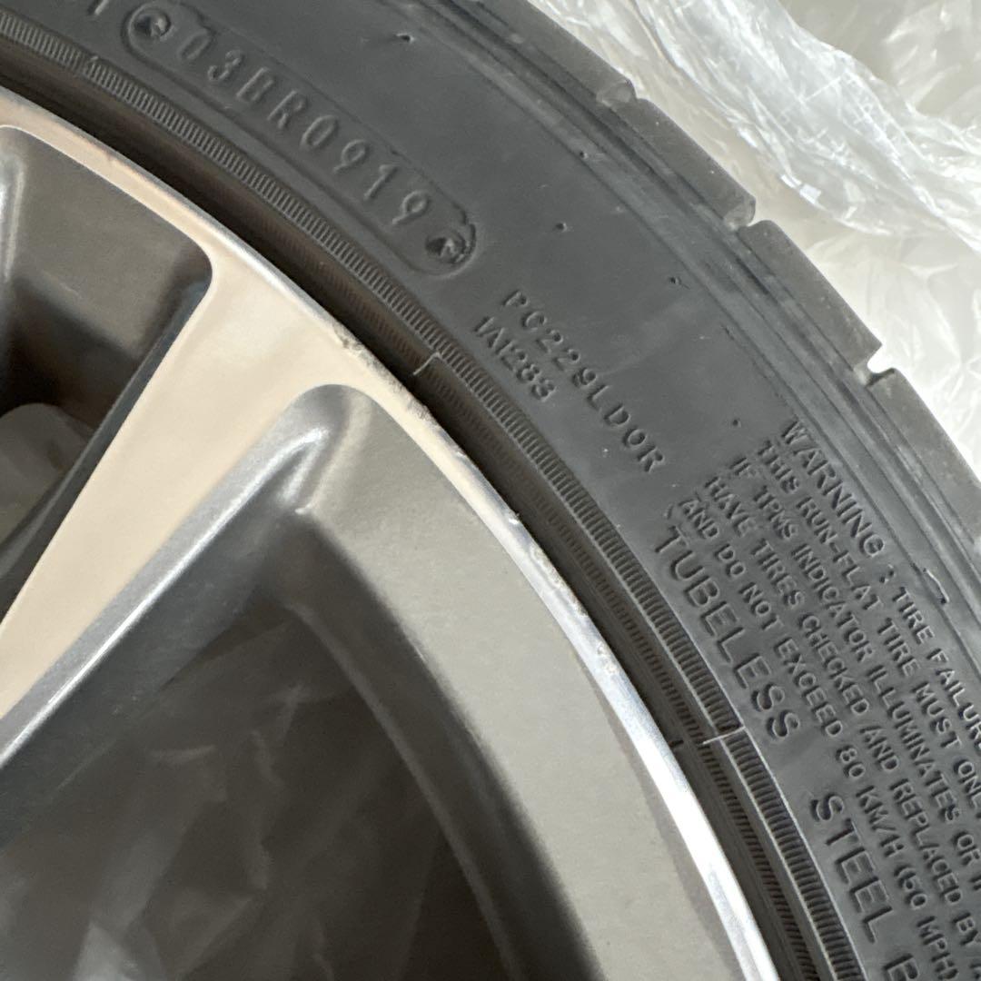 INFINITI 19インチ ホイールセット DUNLOPタイヤ