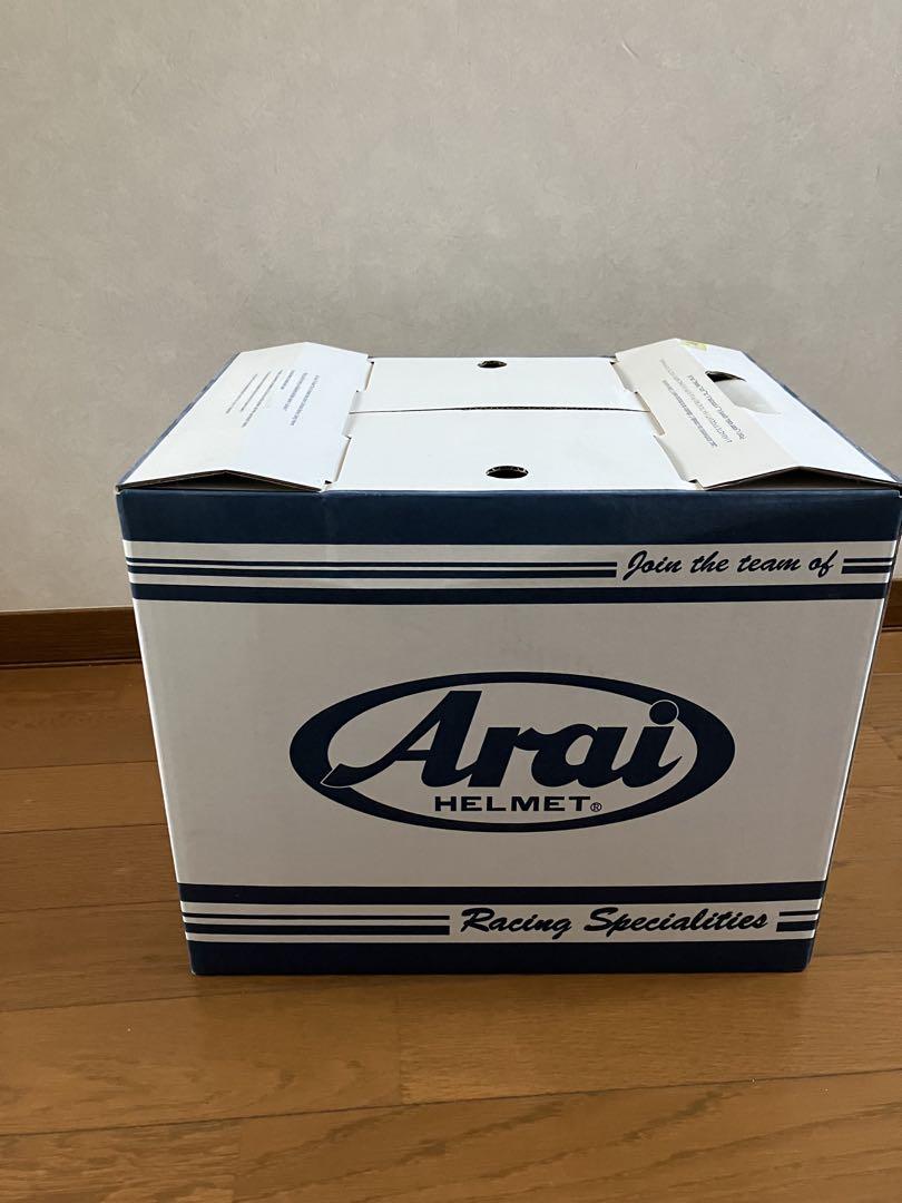 【美品】Arai ヘルメット ホワイト/レッド/ブルー