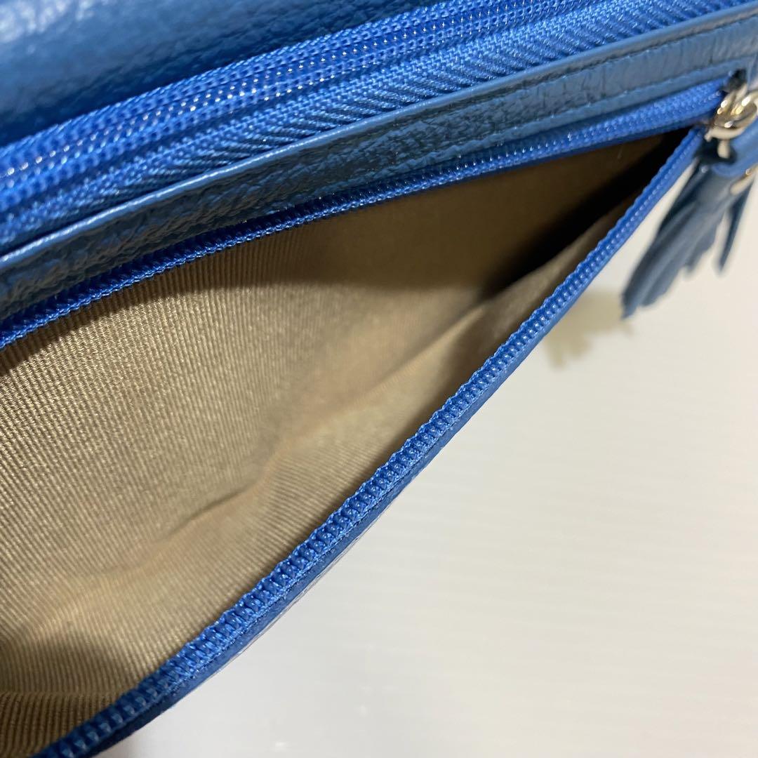 デンハマノ 長財布 リュフカ 王冠　新品未使用品 未使用】傳濱野 Ryufka 長財布 リュフカ 王冠 ブルーカラー
