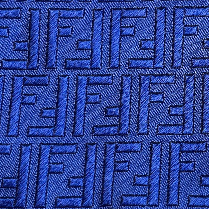 安い超歓迎 フェンディ ネクタイ シルク100% ズッカ 総柄 刺繍 ブルー 509 rEa4Y-m76740560310 限定品格安