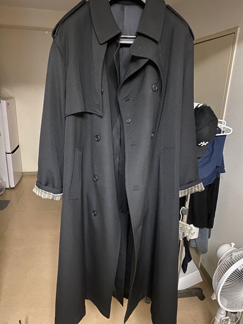 ヨウジヤマモト プールオム 23aw アーミーギャバ トレンチコート yohji