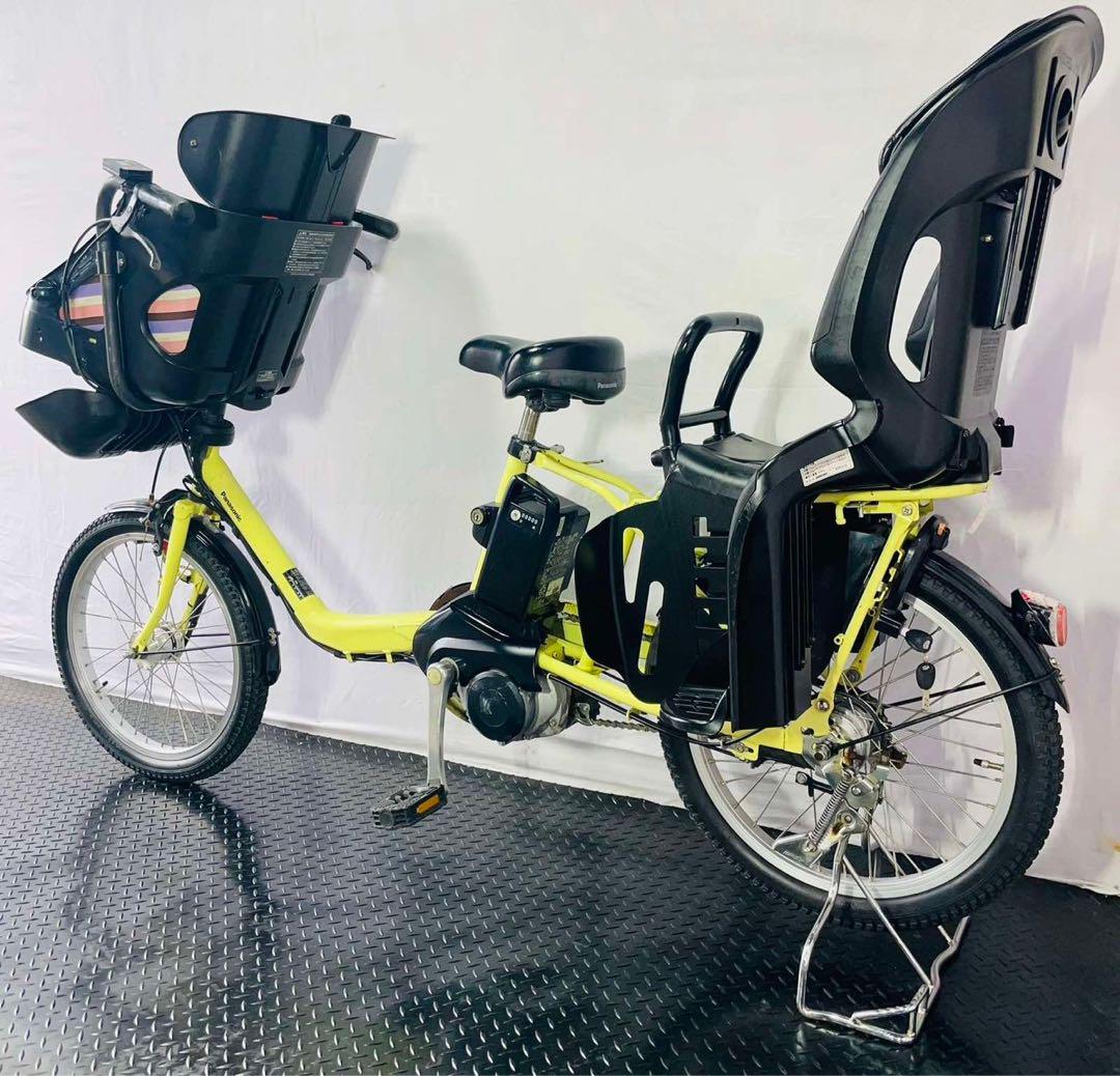 ★0143 パナソニック  3人乗り子供乗せ電動自転車　20インチ