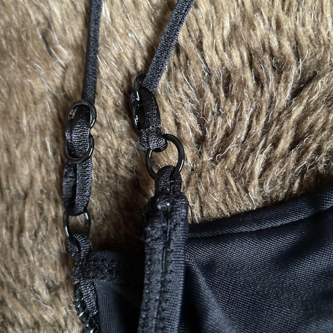 Nala ナラ バックオープンスイム 水着 ブラック