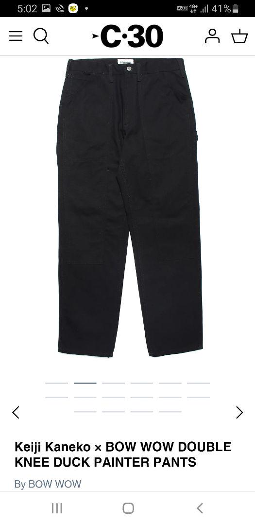 Keiji Kaneko × BOW WOW DOUBLE KNEE DUCK PAINTER PANTS – C30 - BOW WOW,  RECOGNIZE FLAGSHIP SHOP
