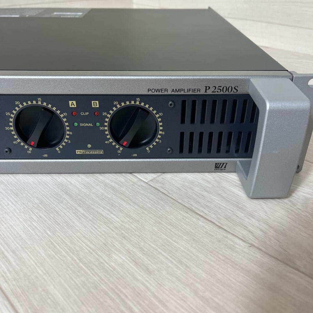 【美品】ヤマハ YAMAHA パワーアンプリファイアー P2500S 廃盤品 画像5