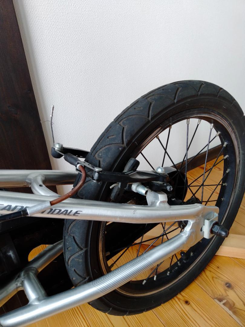 【引取りまた着払い】キャノンデール　16インチ　キッズ　自転車
