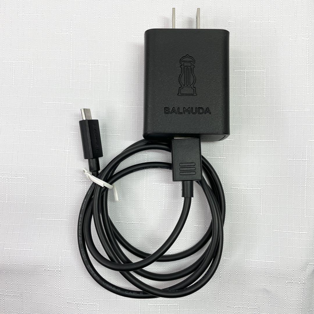 バルミューダ ポータブルLEDランタン ブラック￼￼￼