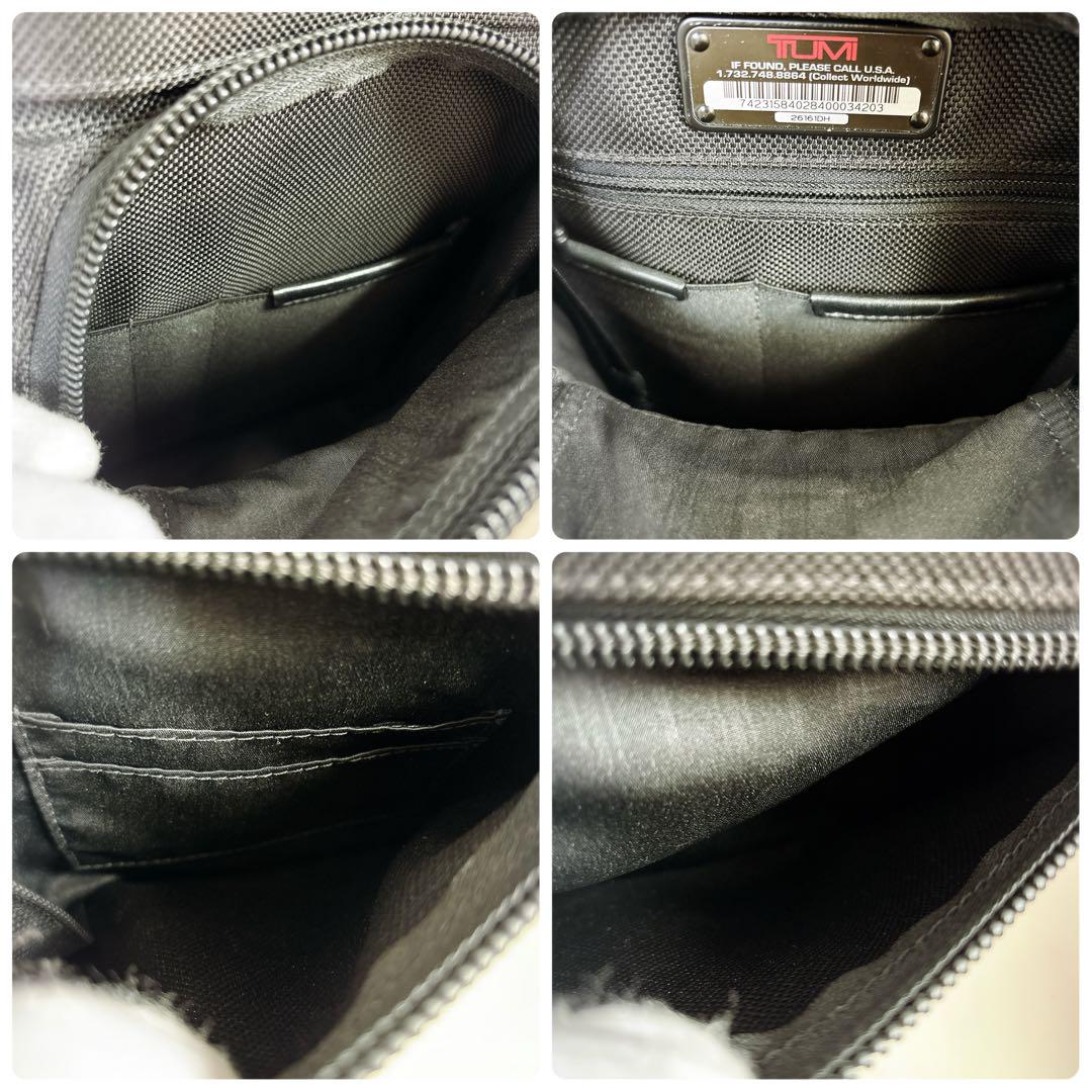 【極美品】TUMI トゥミ 2wayビジネスバック 大容量 A4収納