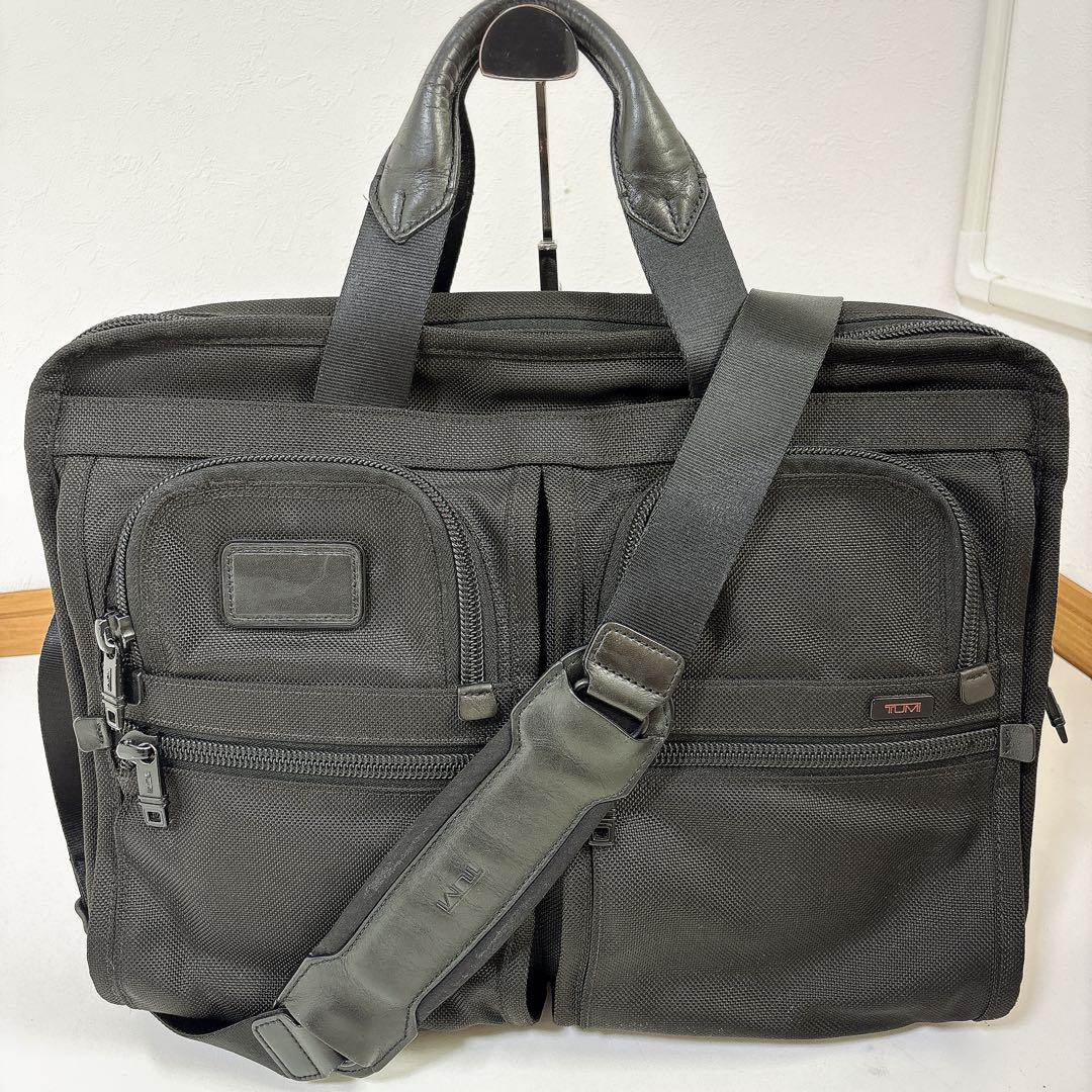 【極美品】TUMI トゥミ 2wayビジネスバック 大容量 A4収納