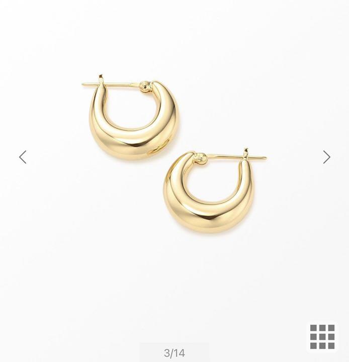 jouete ラップピアス フープ ピアス ゴールド