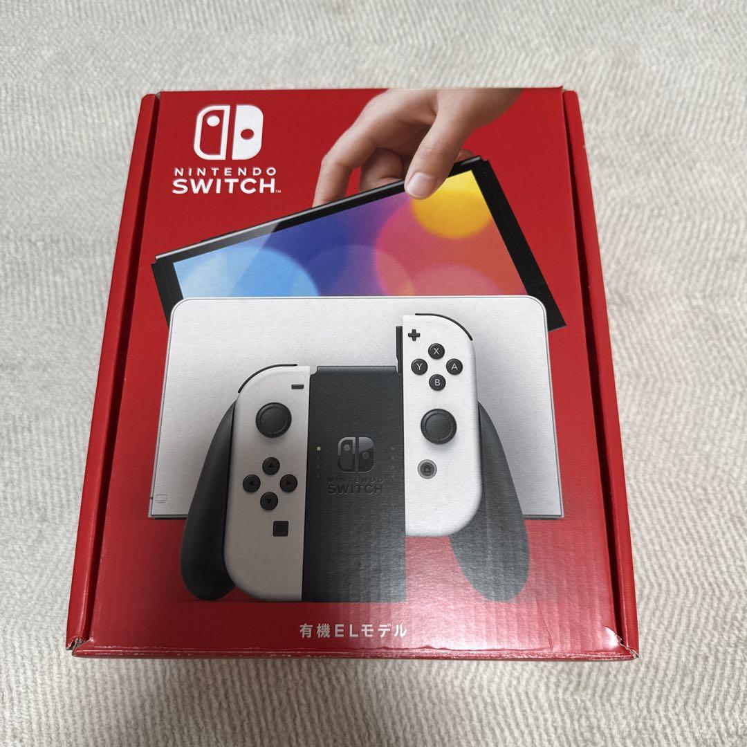 Switch有機EL＋スマブラ＋GC接続＆4コン付き Switch有機EL＋スマブラ＋GC接続＆4コン付き - メルカリ