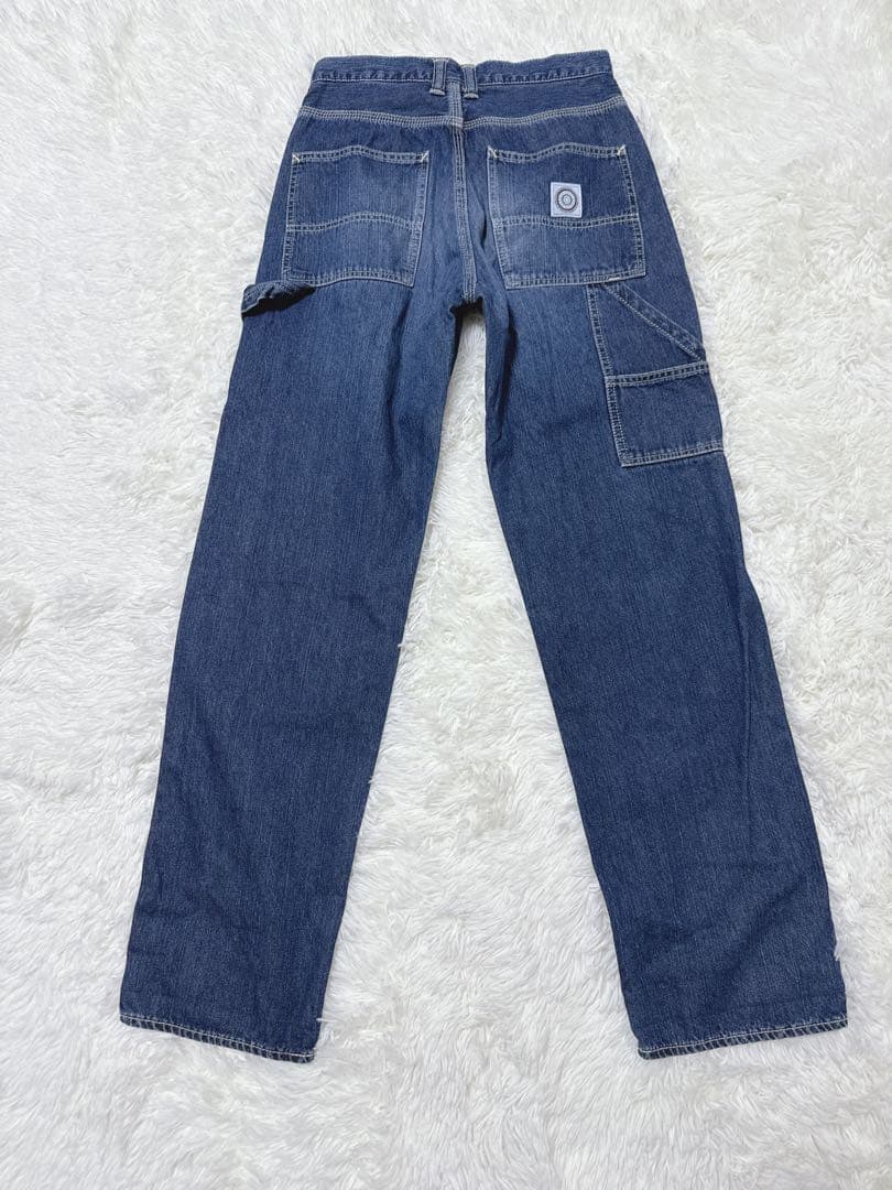児島ジーンズ ワークデニム ペインターパンツ W30