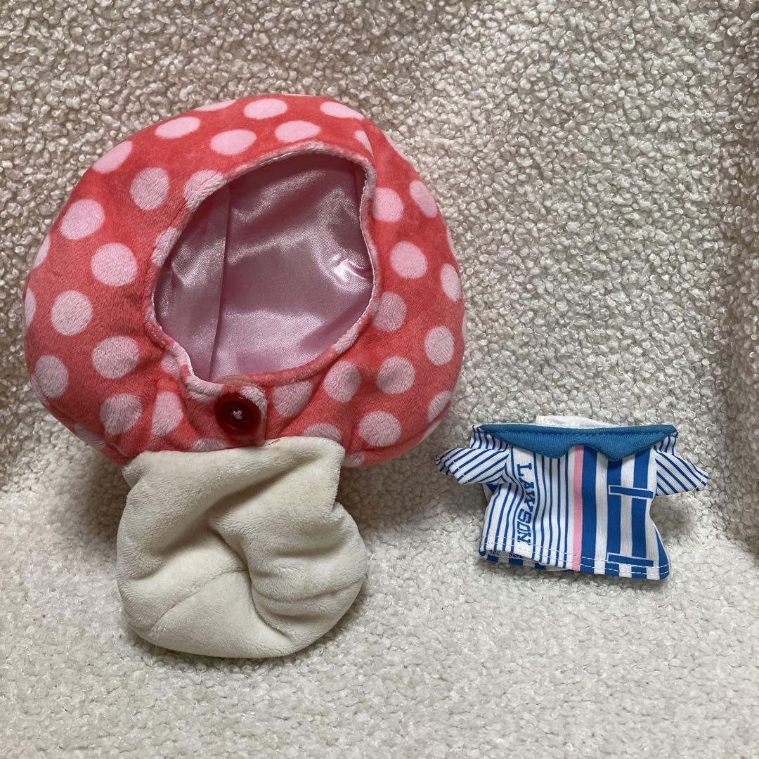 レア ローソン＆リラックマ 中華まんぬいぐるみセット