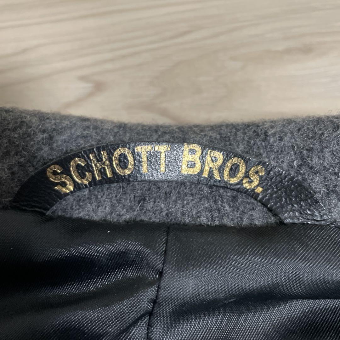 Schott ショット Pコート Lサイズ(40)　USA製