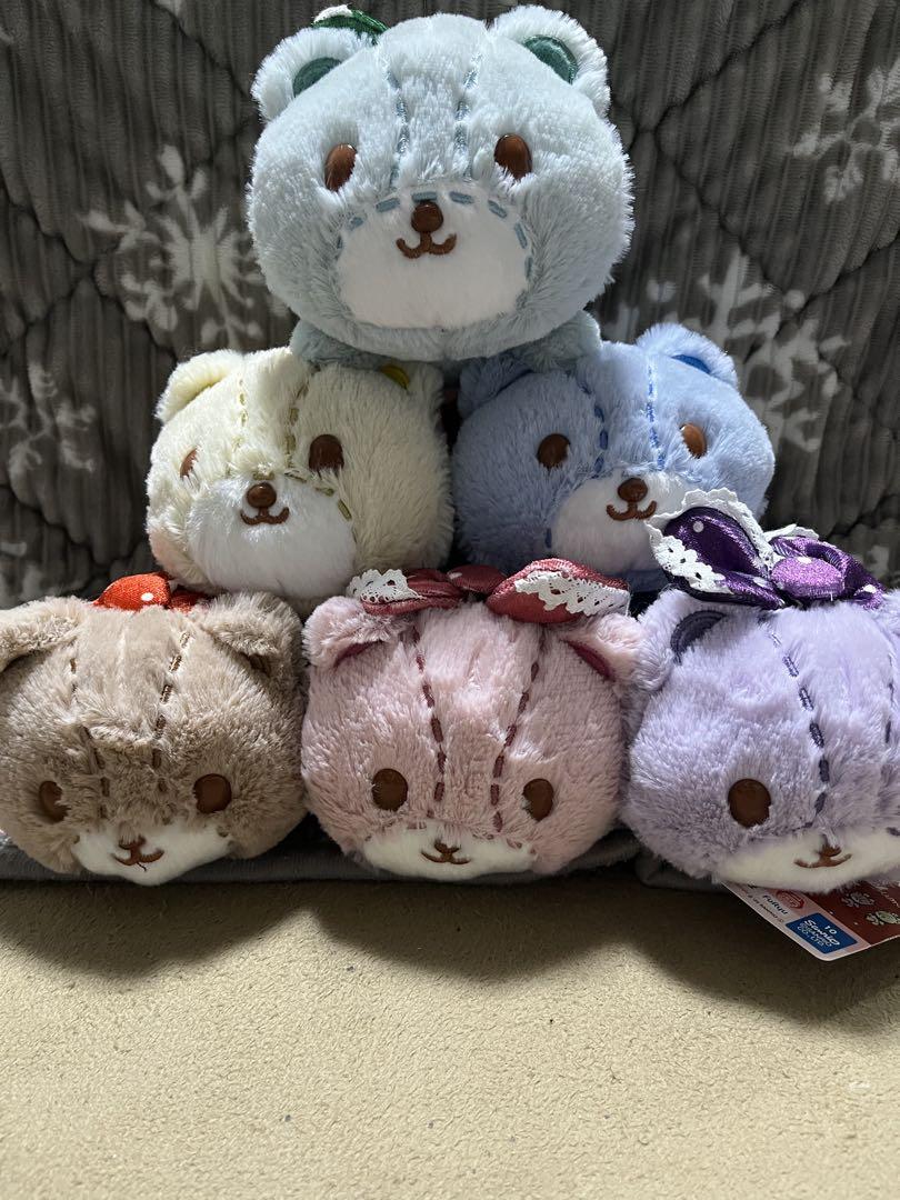 タイニーチャム ふわふわ寝そべりぬいぐるみ 6種セット コンプリート タイニーチャム ふわふわ寝そべりぬいぐるみ 6種セット