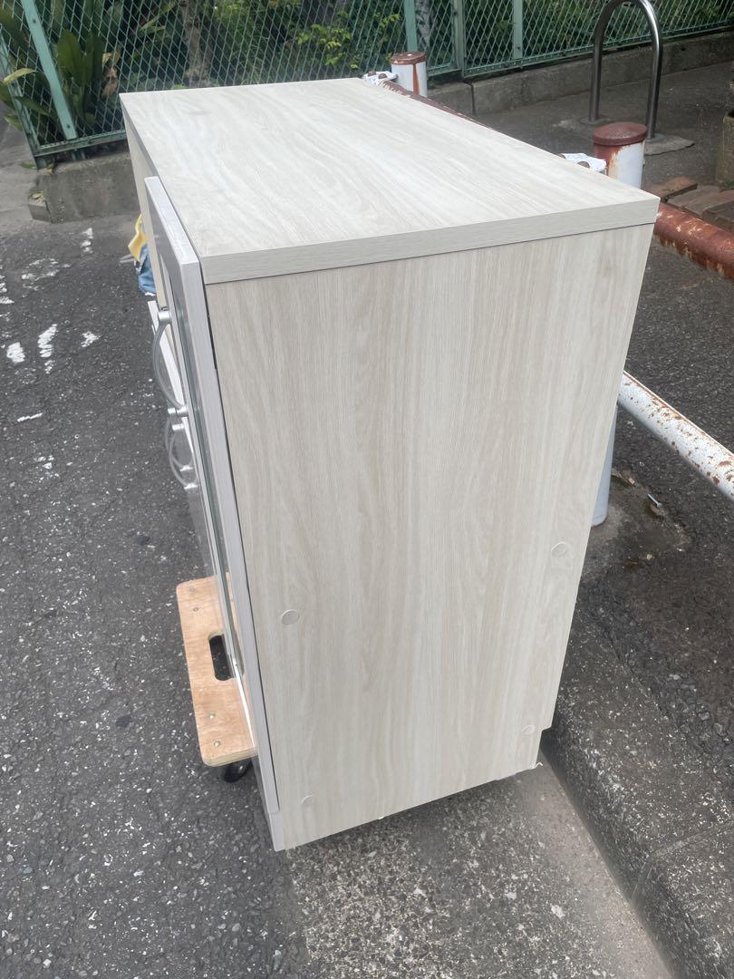 ぼん家具 キッチン収納 スライドレール レンジ台