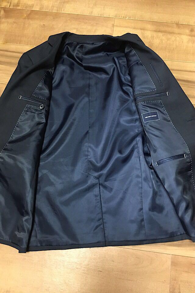 セットアップ スーツ ネイビーブルー