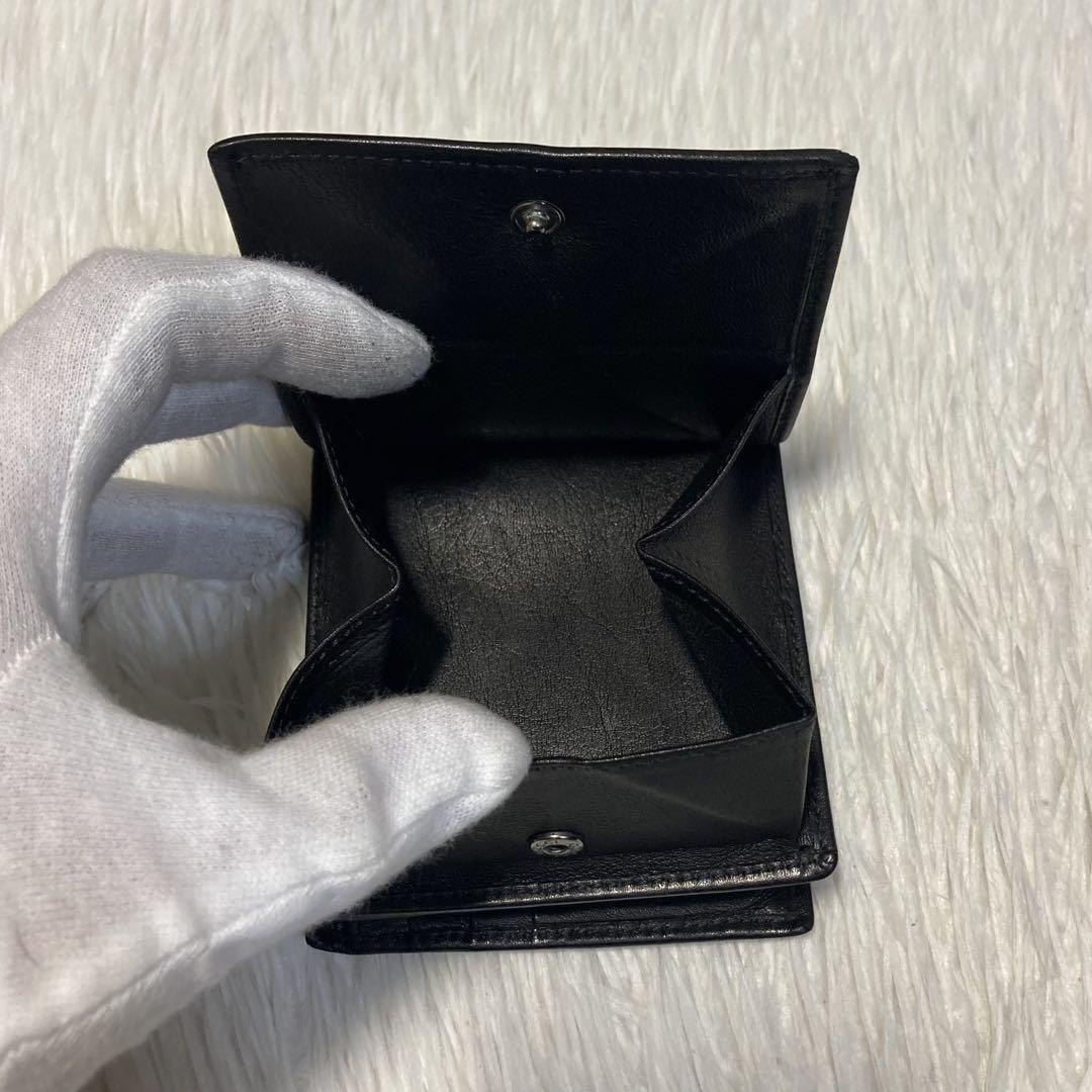 お買い得　GUCCI グッチ　二つ折り　財布　コインケース　黒　小銭入れ