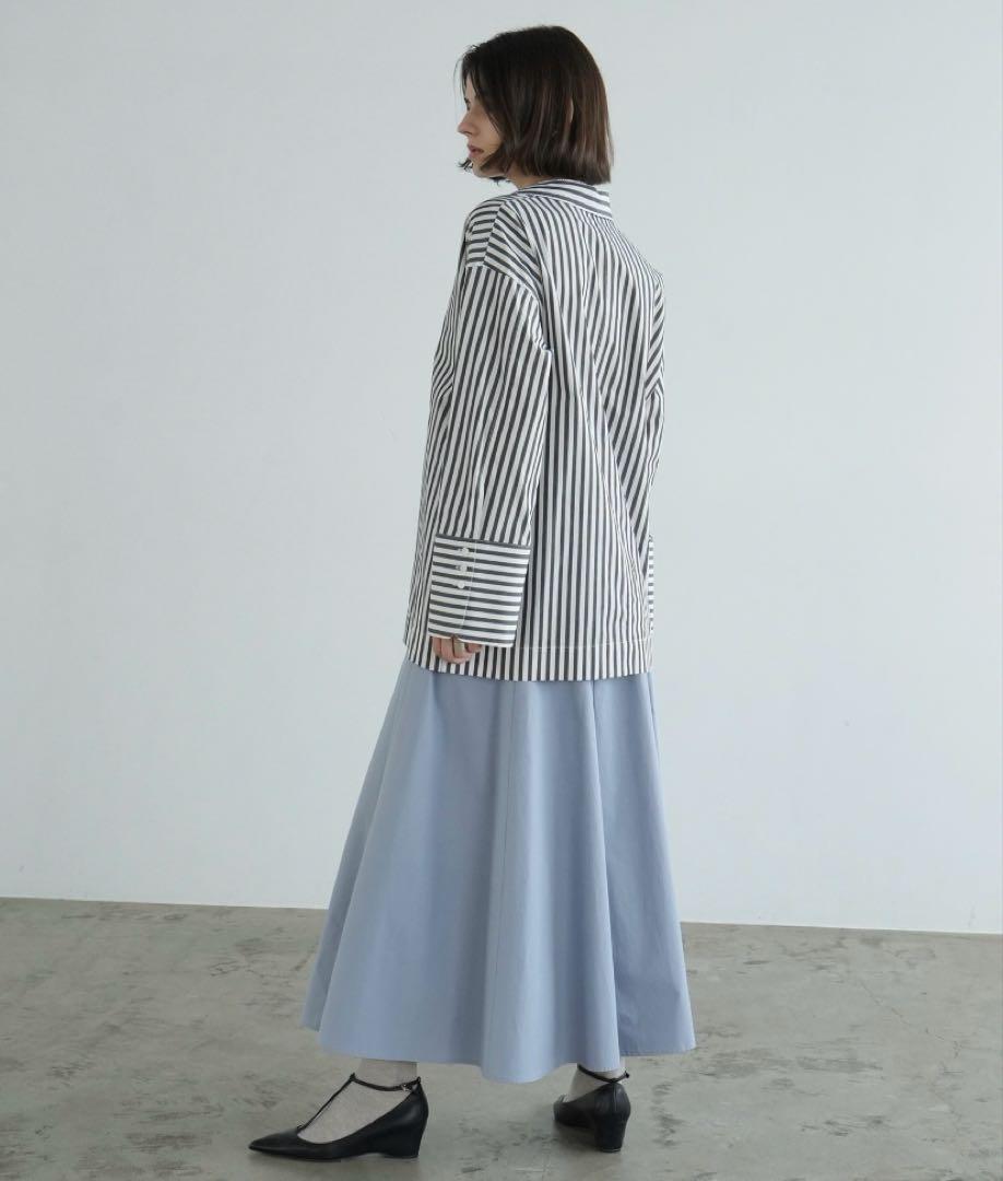 トップス CLANE clane DEEP SKIPPER OVER SHIRT
