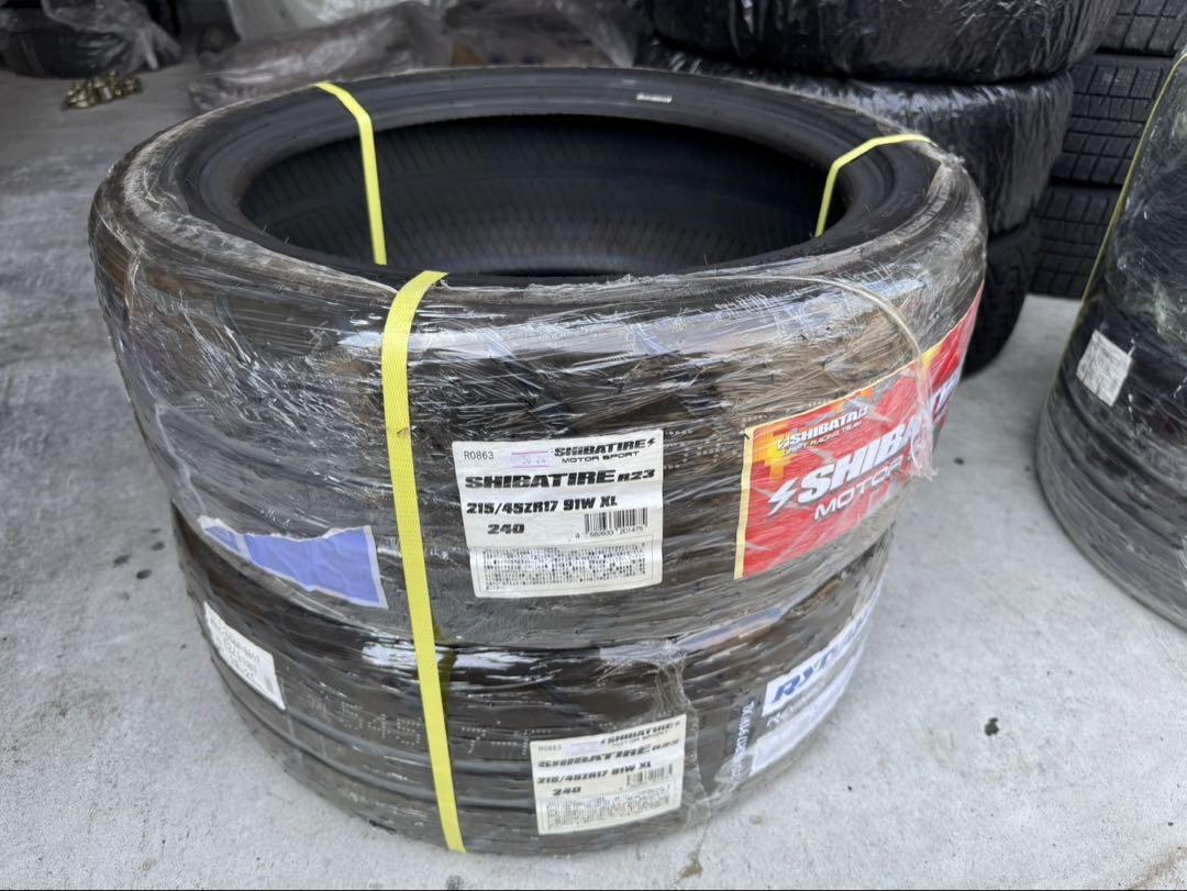 シバタイヤ　215/45R17 2本セットタイヤ・ホイール