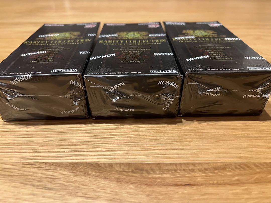 遊戯王レアリティコレクション レアコレ　シュリンク付き　3BOX