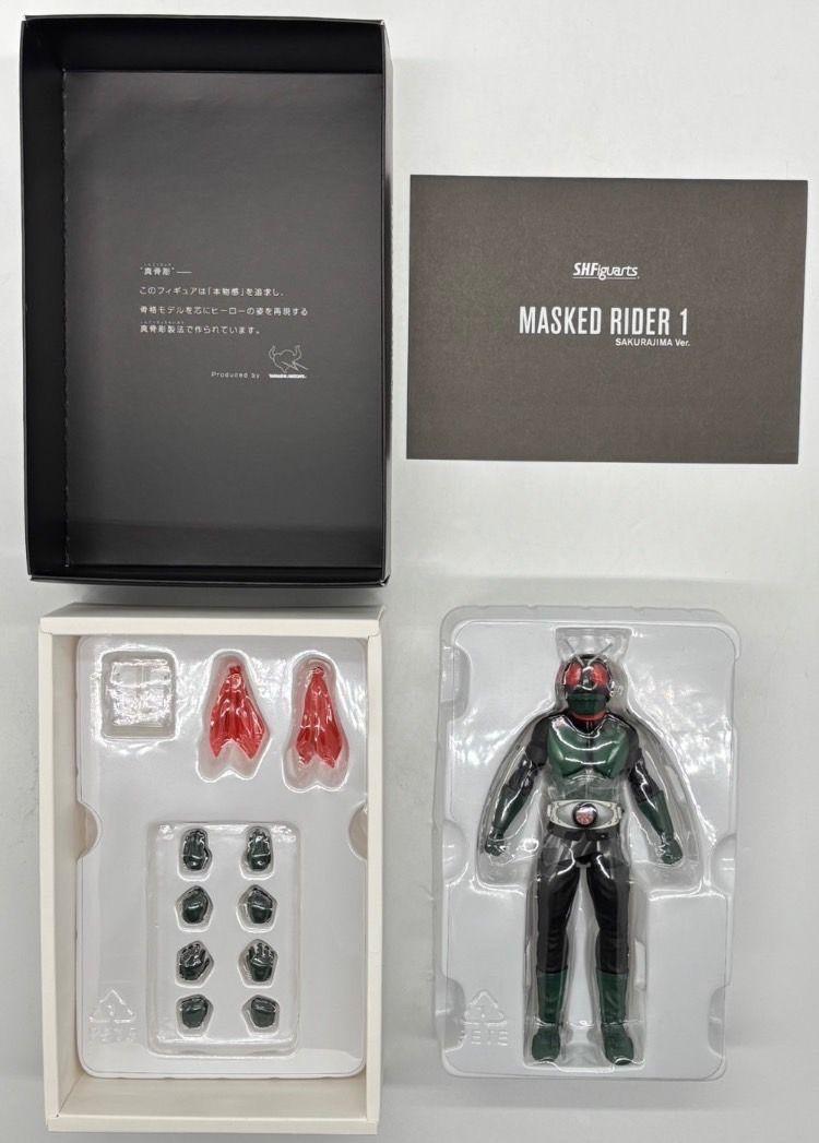 【美品】S.H.フィギュアーツ 真骨彫製法 仮面ライダー1号 桜島Ver