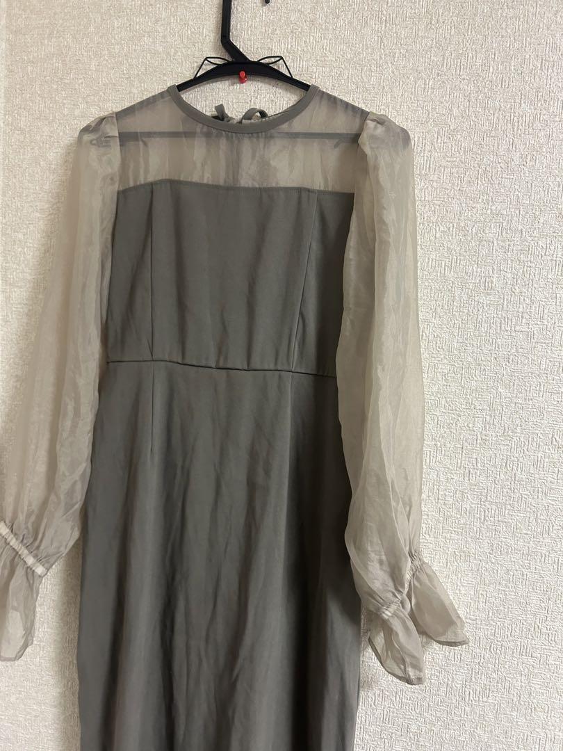新品☆Lumier/チュールレイヤードドレス