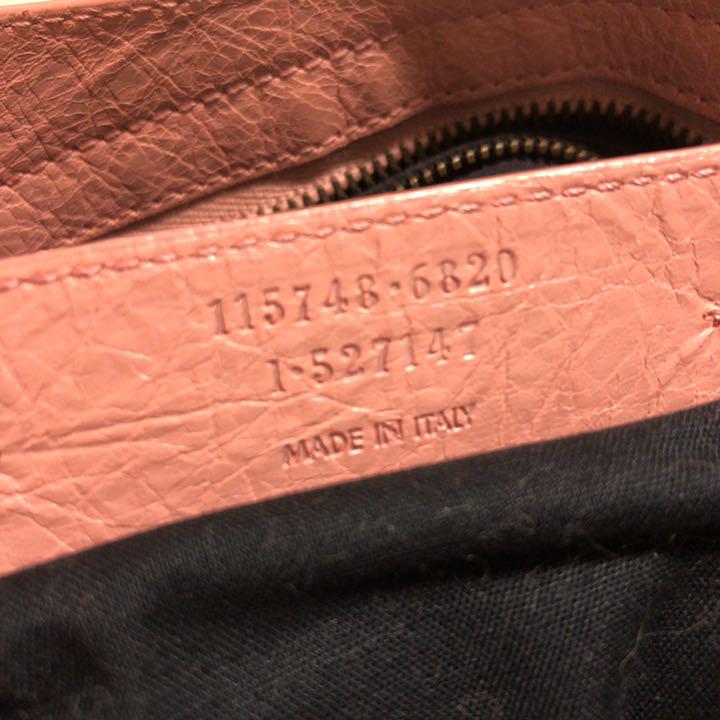 バレンシアガ シティ バッグ ピンク