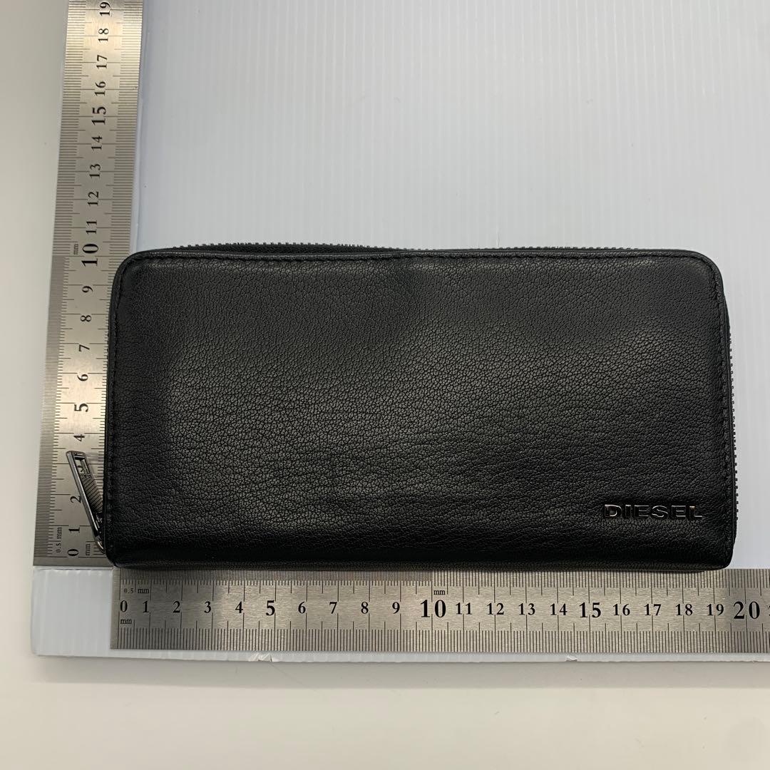☆新品 同様☆DIESEL☆ディーゼル☆ラウンドジップ☆長財布