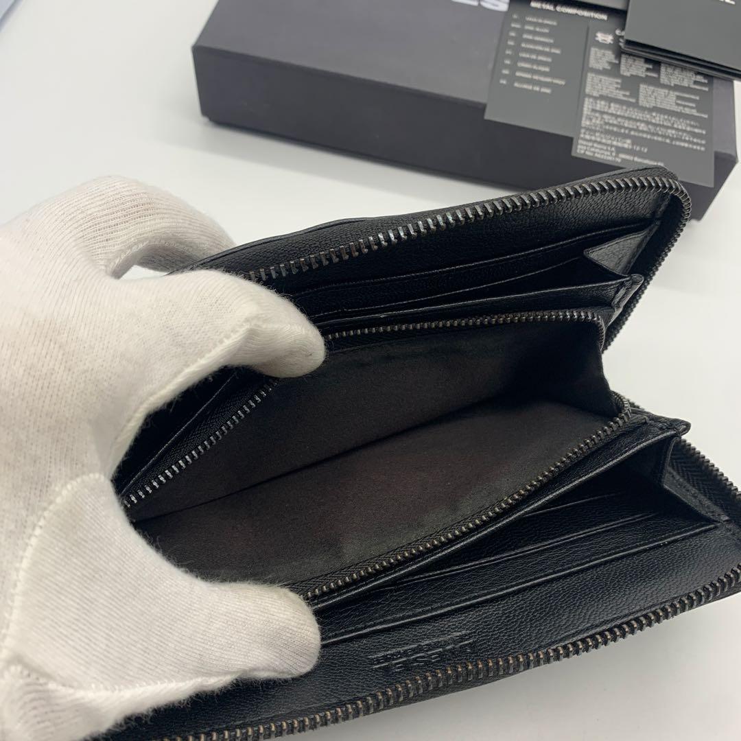 ☆新品 同様☆DIESEL☆ディーゼル☆ラウンドジップ☆長財布