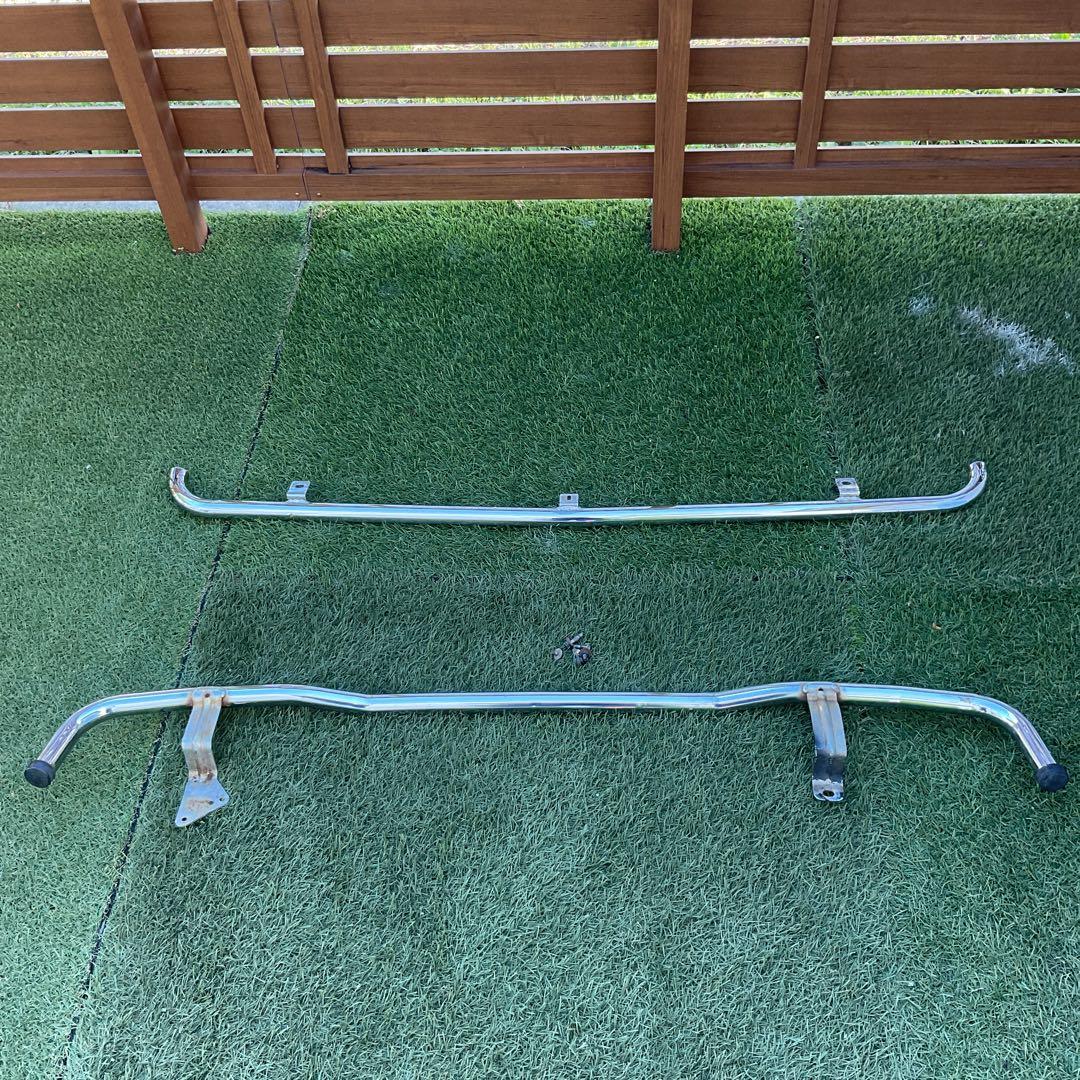 アクティ ストリート メッキ アンダーガード フロント リア2点 HH3 HH4 アクティ ストリート メッキ アンダーガード フロント リア2点 HH3 HH4